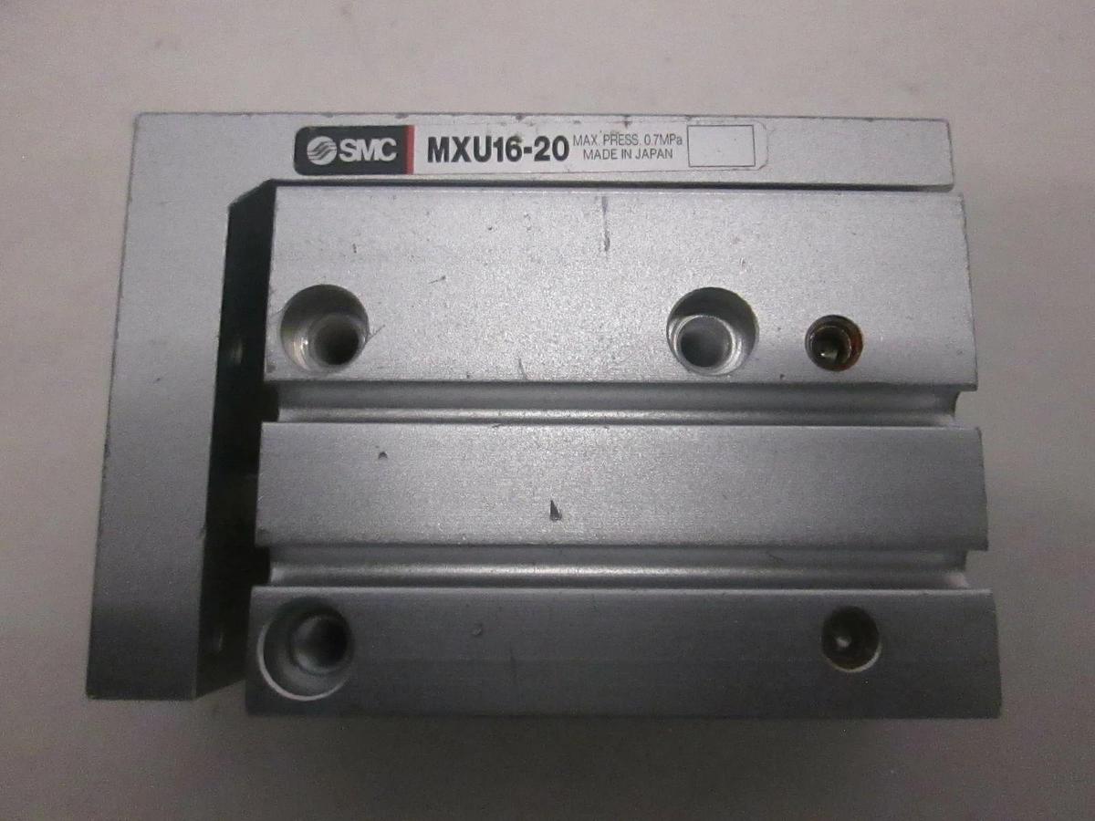 Used SMC, Pneumatic Air Cylinder, MXU16-20, Used