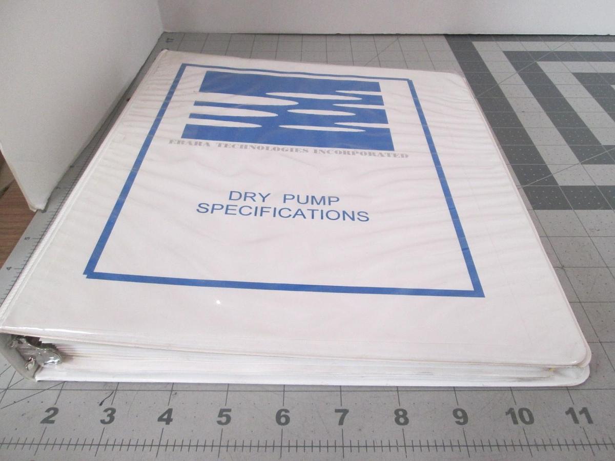 Used Ebara, Model A10S, Dry Vacuum Pump Manual, Used