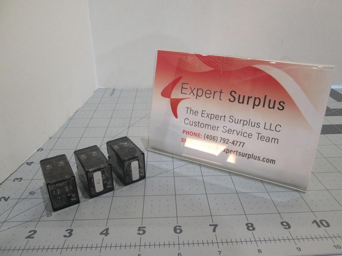 Used Potter & Brumfield, K10P-11D15-12, Relay 12VDC, Used, Lot of 3