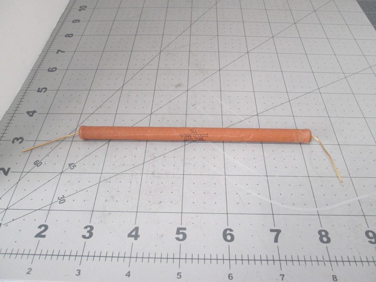 Used Caddock, MG 815, 200 MEG, Wire Bound Resistor, New