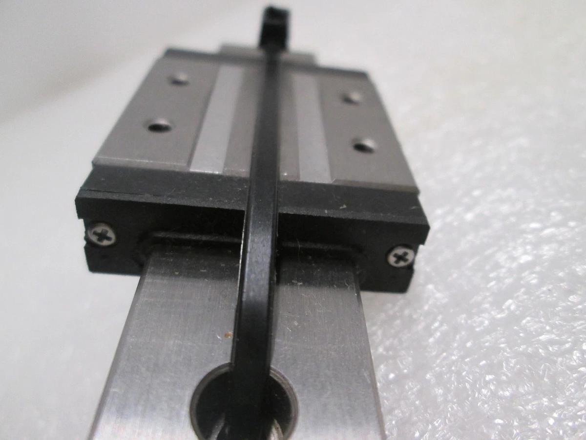 Misumi, SSEBW 12, Linear Bearing Guide Block w/ Guide Rail, New