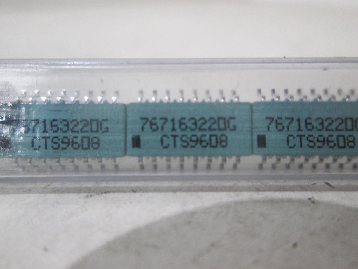 Used CTS9609, 767163220G, Integrated Circuit, New, Lot of 43