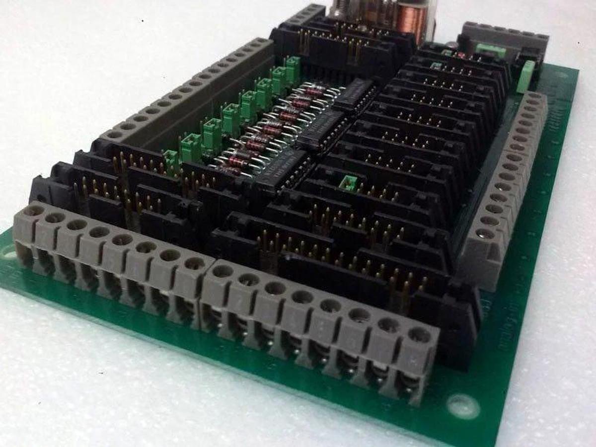 Used Tempress 522127 Gas Interconnect Board Part No 7.01.104, DPC diffusion furnace