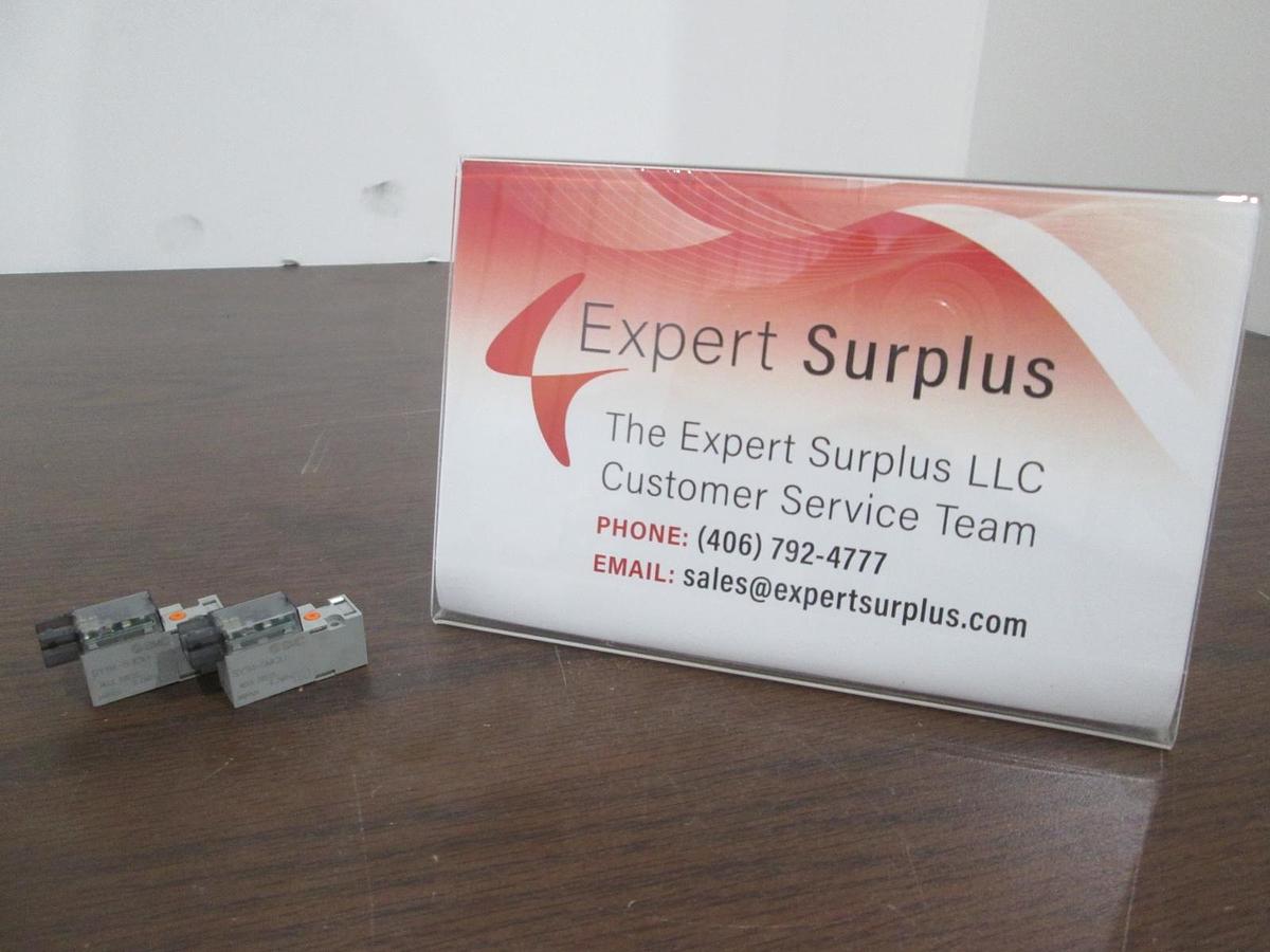 Used SMC, SY114-5MOU, Solenoid Valve, 0.7MPa, Used, Lot of 2