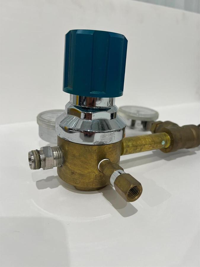 Used Air Gas, 4835000-20-000 Gas Regulator Assy w/ 2 Gauges & 2 Valves, Used