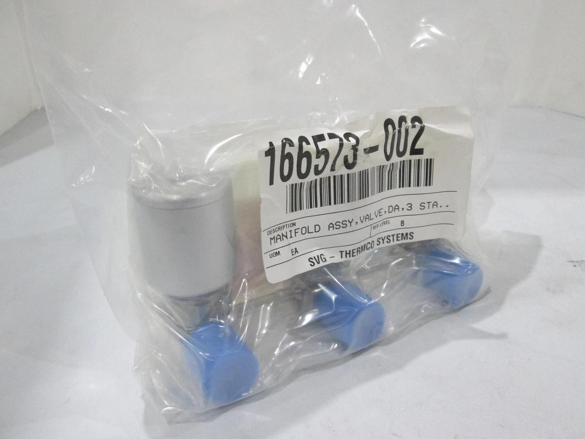SVG VTR, 166573-002, Manifold Assy, Valve, DA, 3 Stage, New