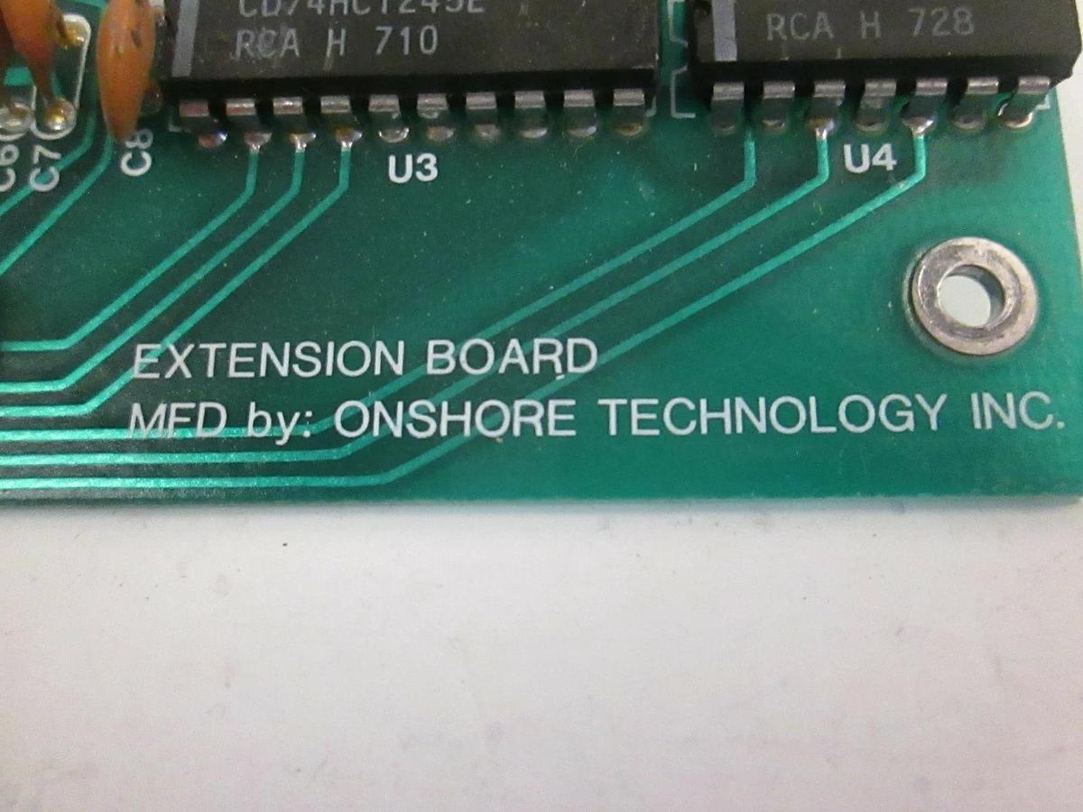 Used Onshore Technology, Extension Board PCB, H70320, Working When Removed