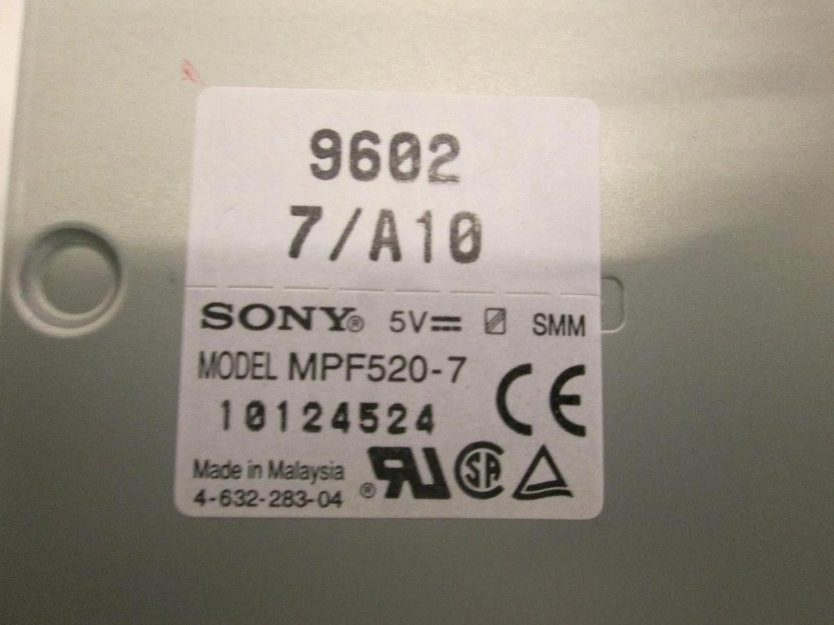 Used Sony, Floppy Disk Drive, MPF520-7, Used