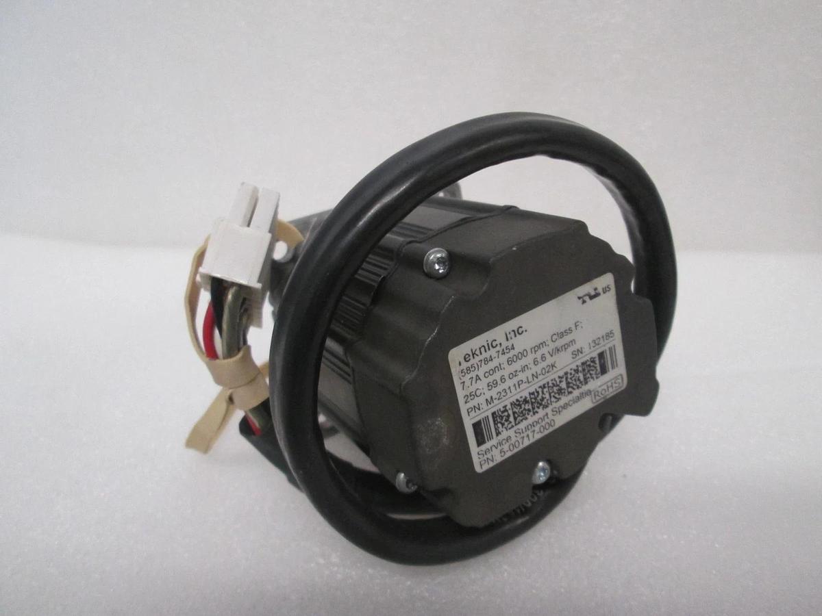 Teknic Inc., M-2311P-LN-02K, Motor, 6000 rpm, Class F, Used