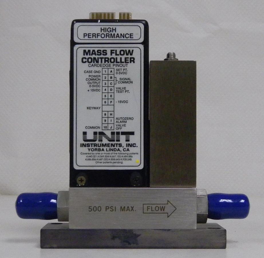 Used Unit UFC-1200A Mass Flow Controller, Gas- HCL, Range- 10 SLPM, Used