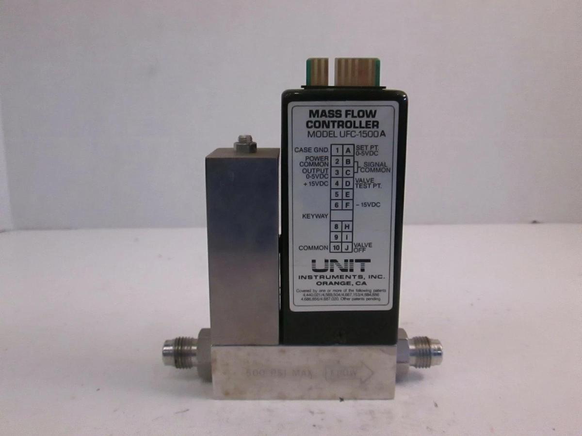 Used Unit UFC-1500A Mass Flow Controller, Gas, H2, 4 SLM