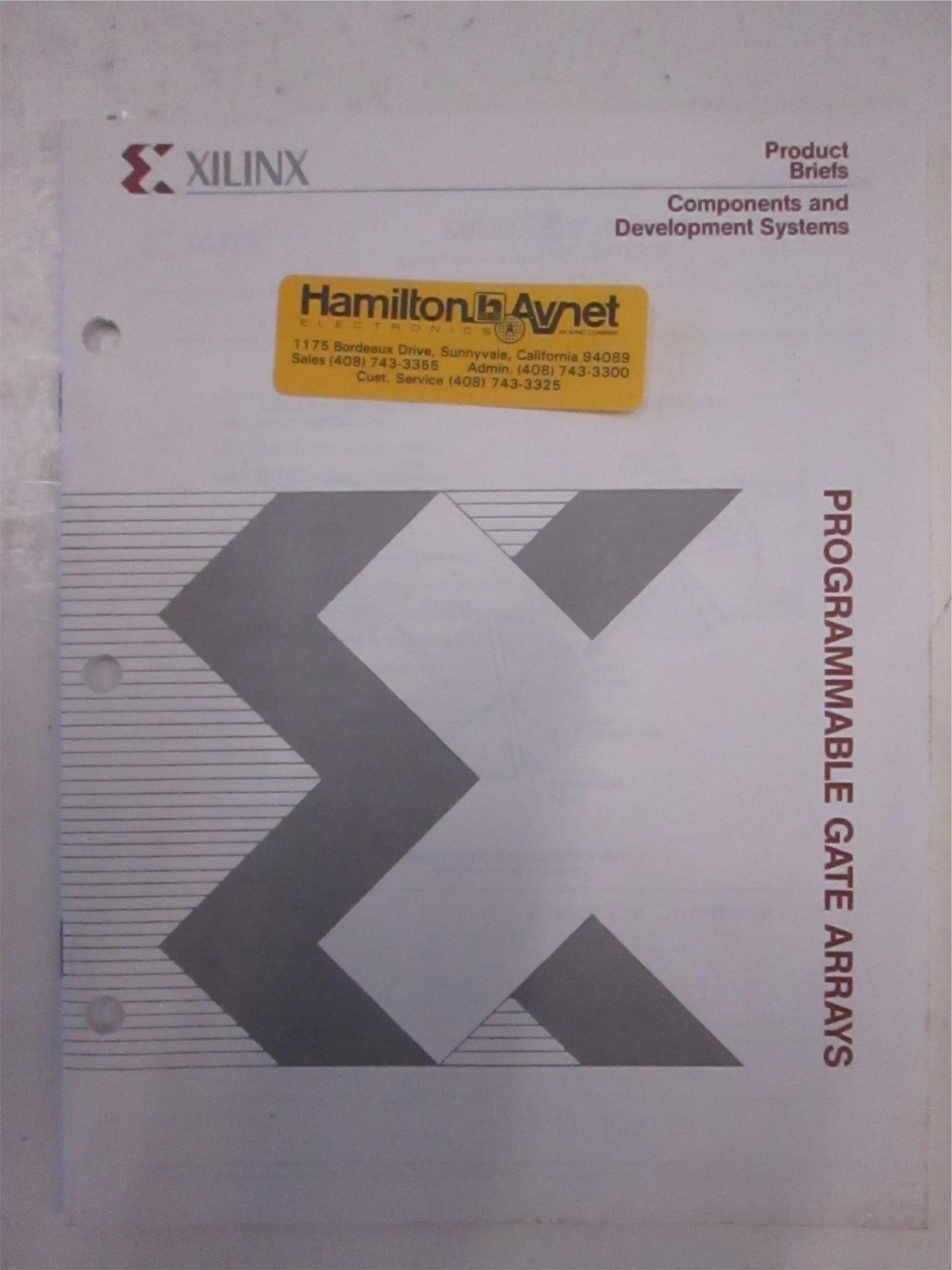 Used Xilinx Product Briefs Components and Development Systems, Used