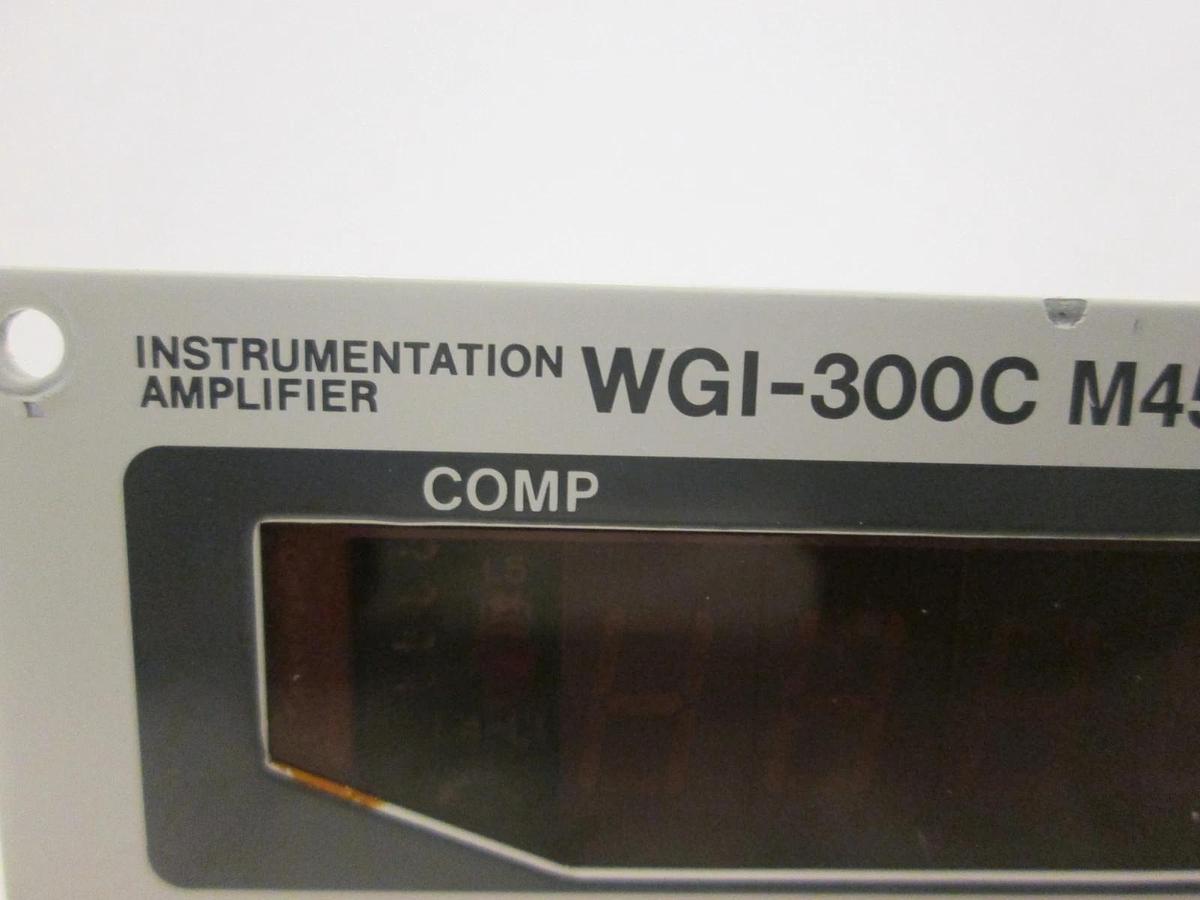 Used Kyowa, Instrumentation Amplifier, WGI-300C M45, Used
