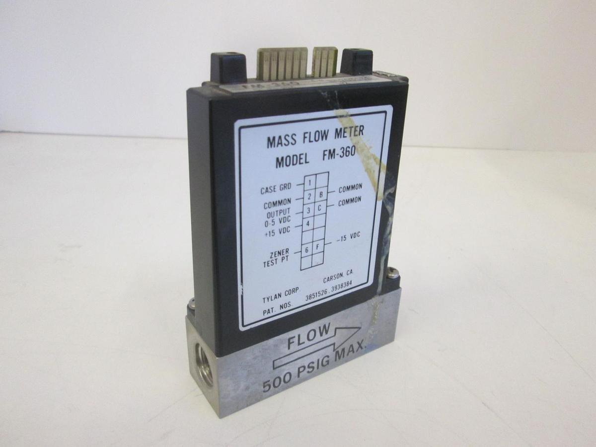 Used Tylan, FM-360, Mass Flow Controller, N2, 5 SLPM, Used