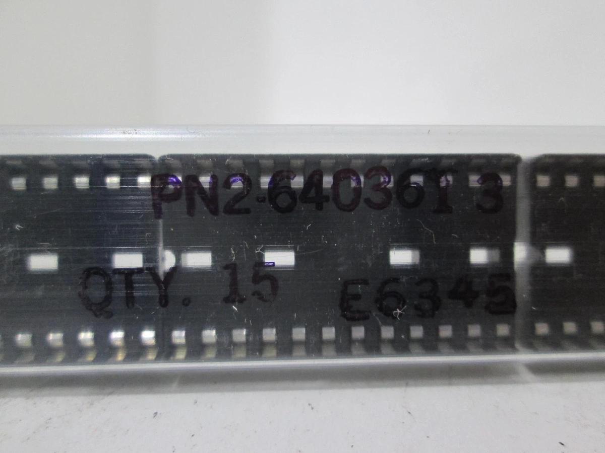 AMP, PN2-640361-3, 22 POS .400 IC DL SKT TIN, New, Lot of 15