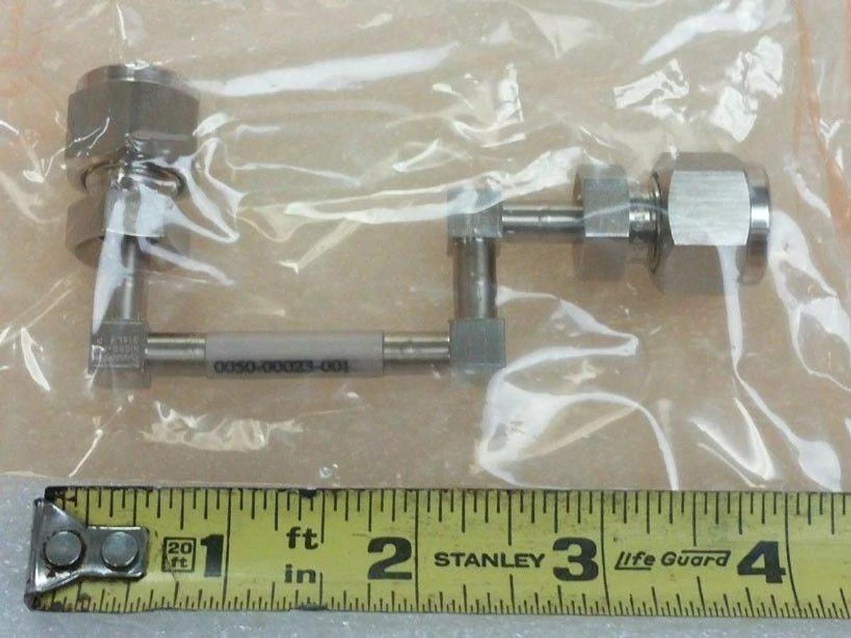 Used AMAT Applied Materials 0050-00023 Solid Transition Gasline X-P Chamber, Lot of 9