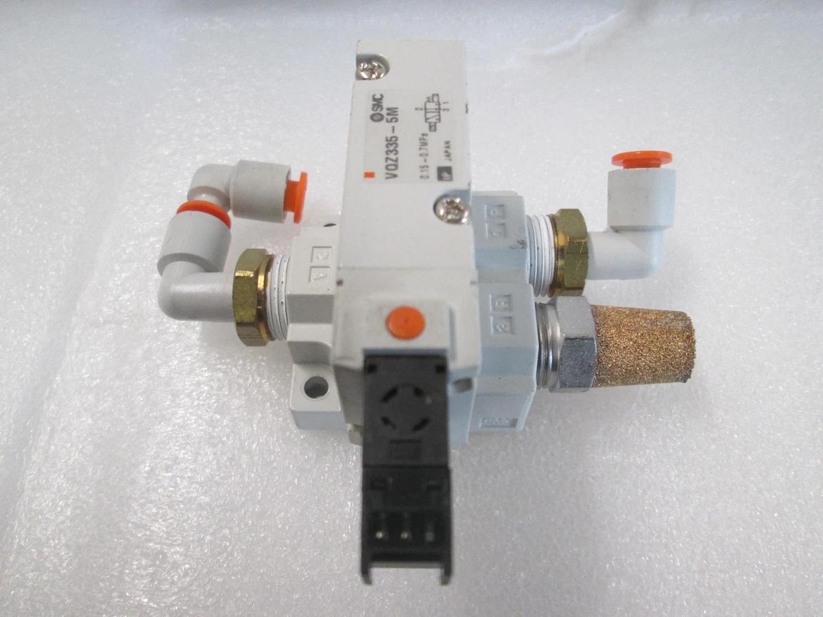 Used SMC, VQZ335-5M, Solenoid Valve Assy, Used