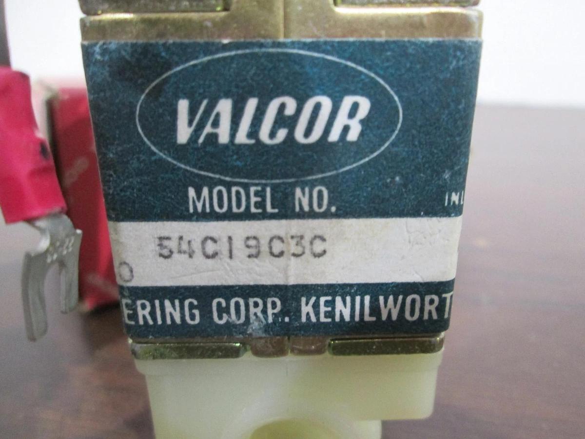 Valcor, 54C19C3C, Solenoid Valve, New