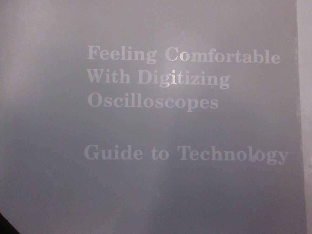Used HP Feeling Comfortable with Digitizing Oscilloscopes, Used