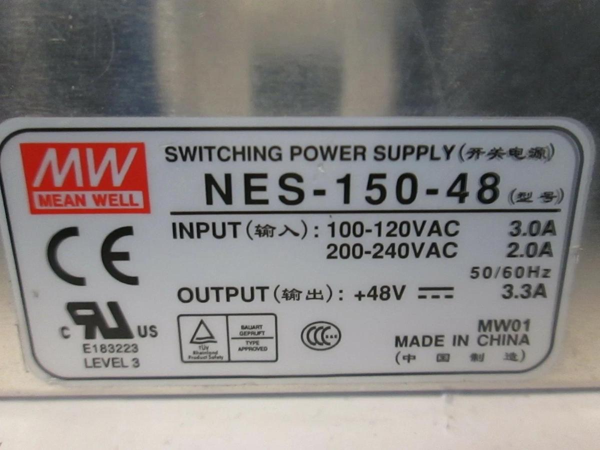 Used Mean Well, Switching Power Supply, NES-150-48, Used