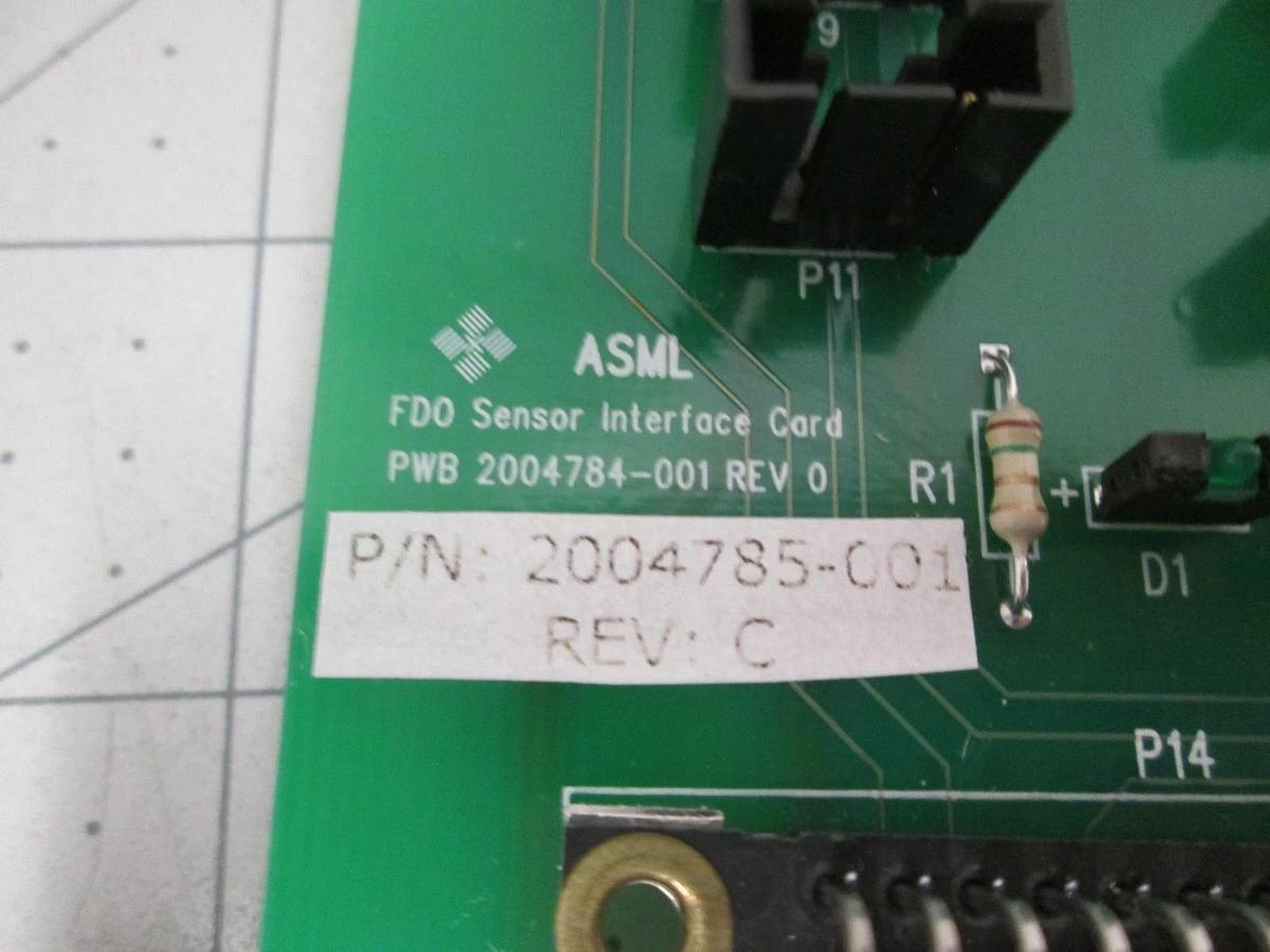 ASML SVG, 2004785-001, FDO Sensor Interface PCB Assy, New