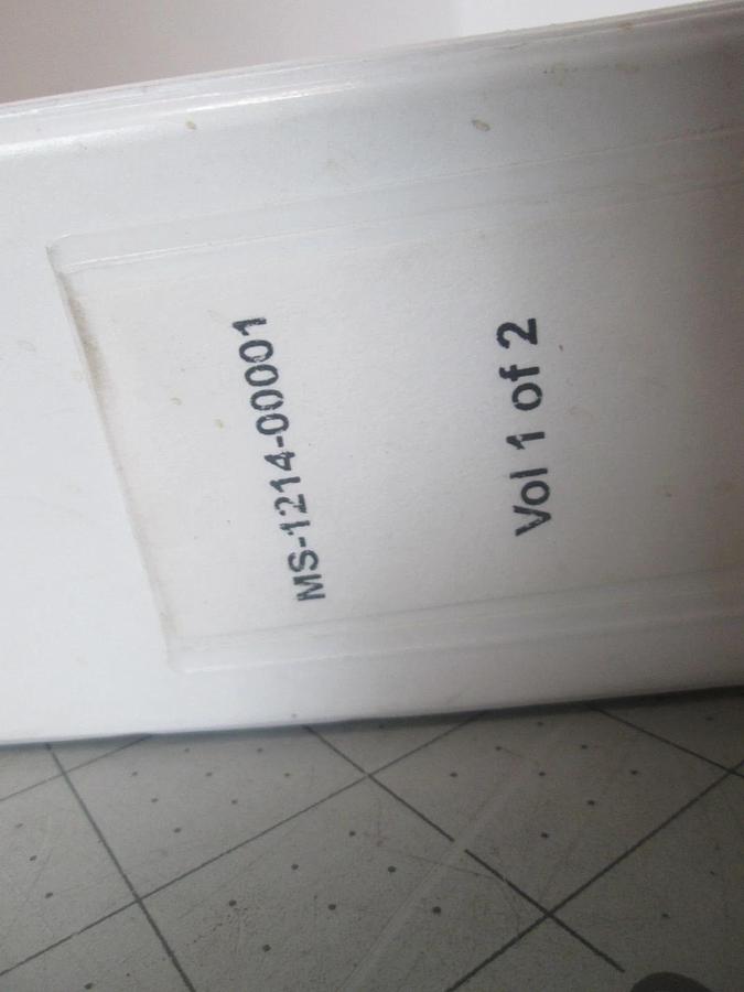 Used Tegal, 901e, Plasma Production Etcher, System Manual, Volume 1, Used