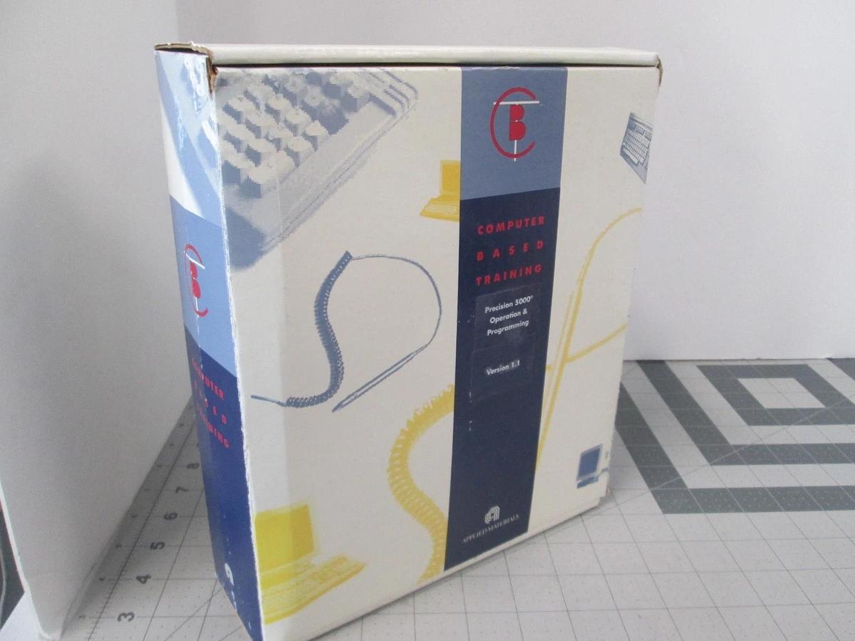 Used Applied Materials, Computer Based Training, Precision 5000 Operation and Program