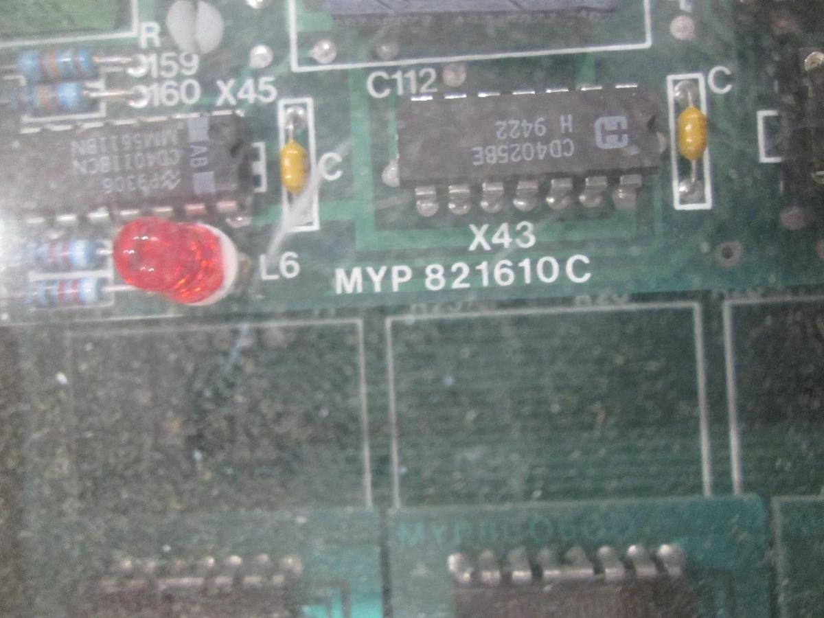 Used Semy Engineering Gas Interface PCB, MYP830400B with Case and Process Box, Used