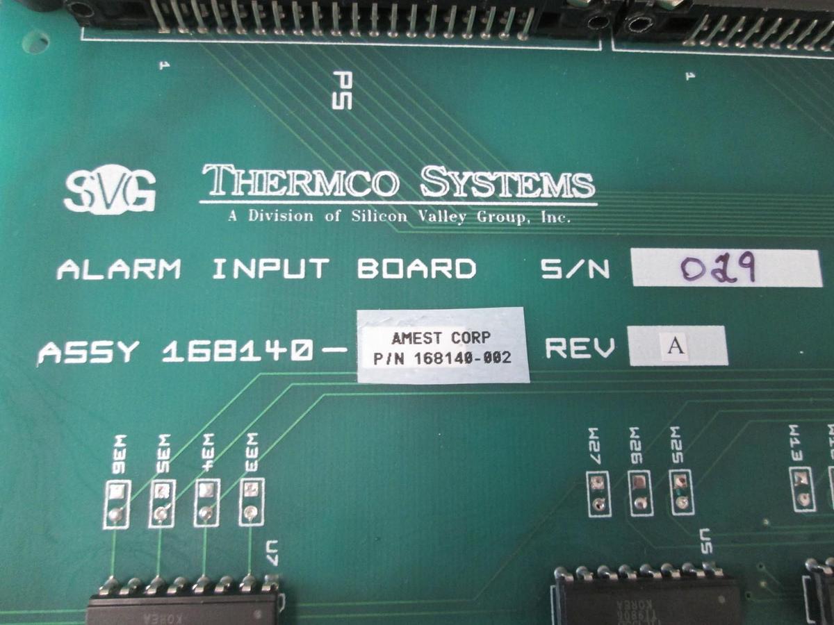 Used SPT Micro, 168140, Alarm Input Board, AVP PCB Assy, New