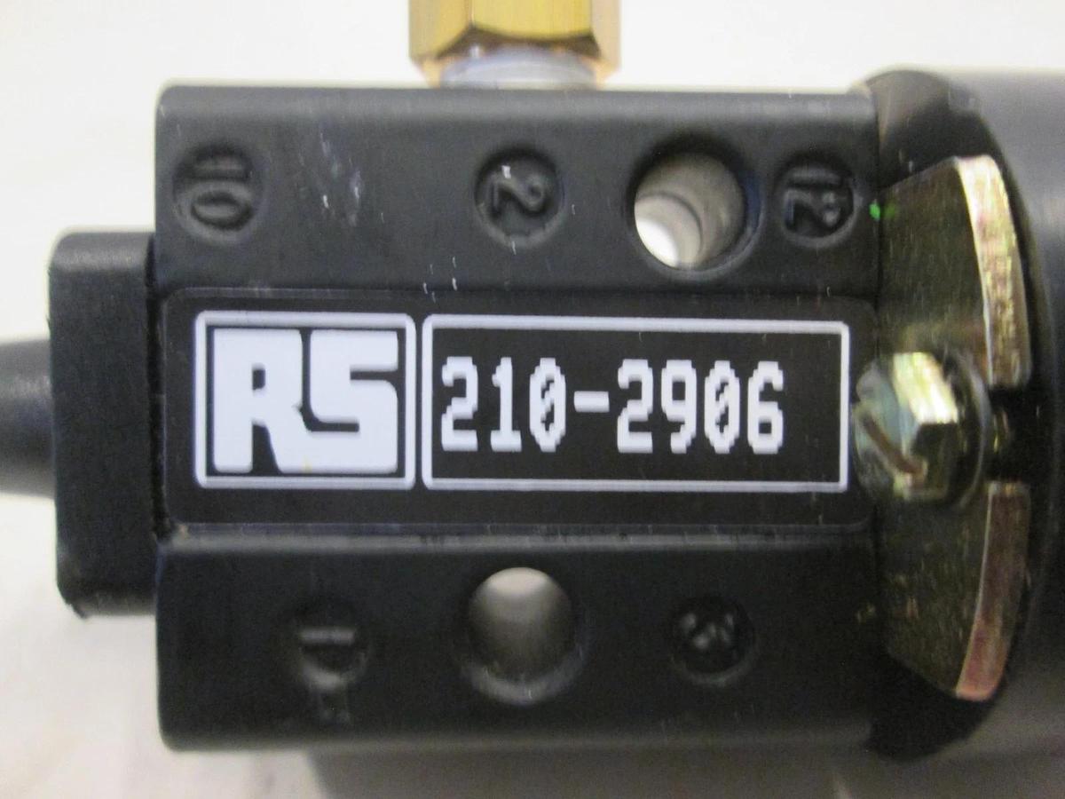 Used Norgren, Manual Piston Spool Valve w/ Keys, 03 0418 02 801, 2-10 Bar, Used