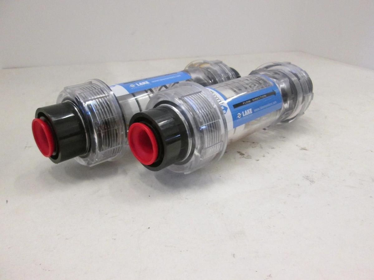 Used Clear View, Flow Meter Valve, CVCO5W3S, 5-20 LPM, 1-5 GPM, Used, Lot of 2