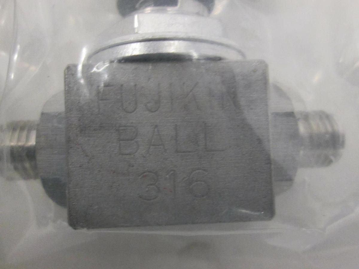 Fujikin, Steel Ball Valve, Catalog NO. 100409, New, Lot of 3