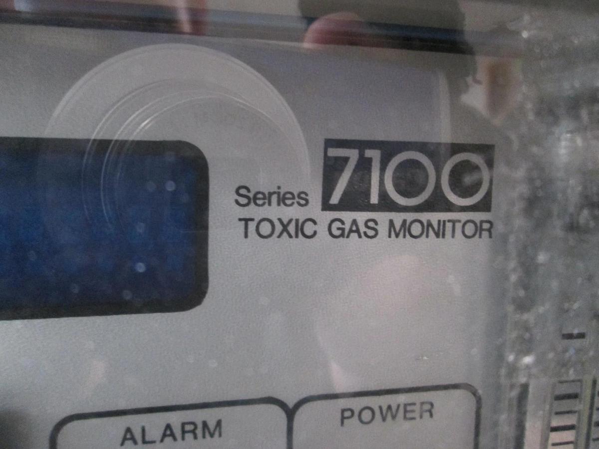Used MDA Scientific, Series 7100, Toxic Gas Monitor, 110V, 60Hz, Used