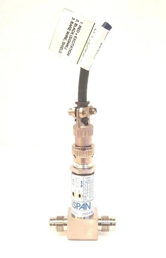 Used Span Pressure Transducer, NTT200 / 250 PSiG /
