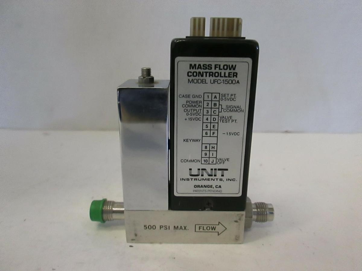 Used Unit UFC-1500A, Mass Flow Controller MFC, O2, 1000 CC, Used