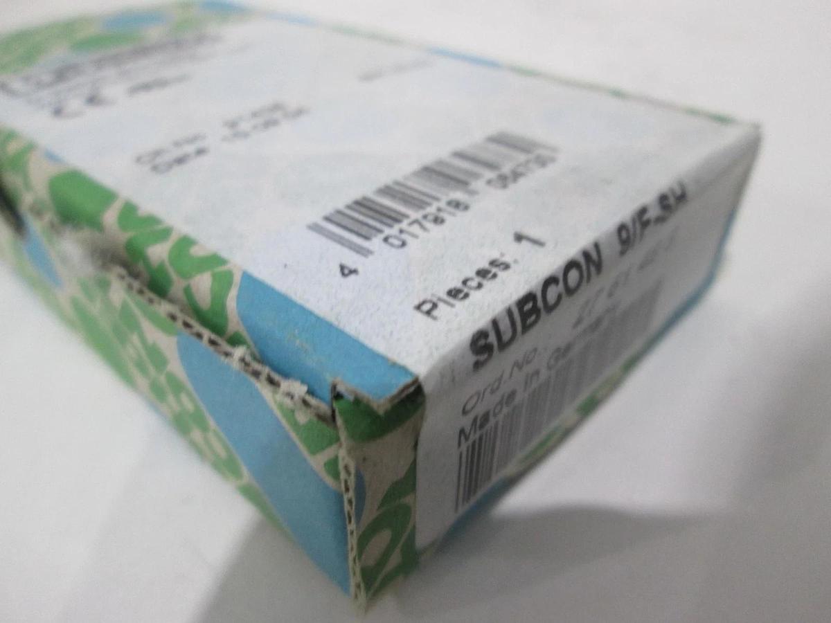 Phoenix Contact, SUBCON 9/F-SH, Connector Terminal, New