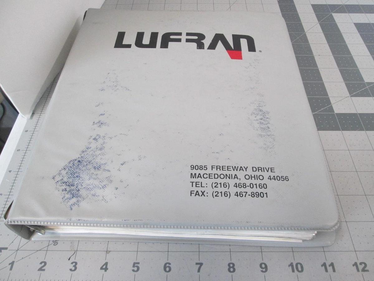 Used Lufran, 052-SVO-Di-480-1001, Ultrapure DI Water Heater Manual, Used