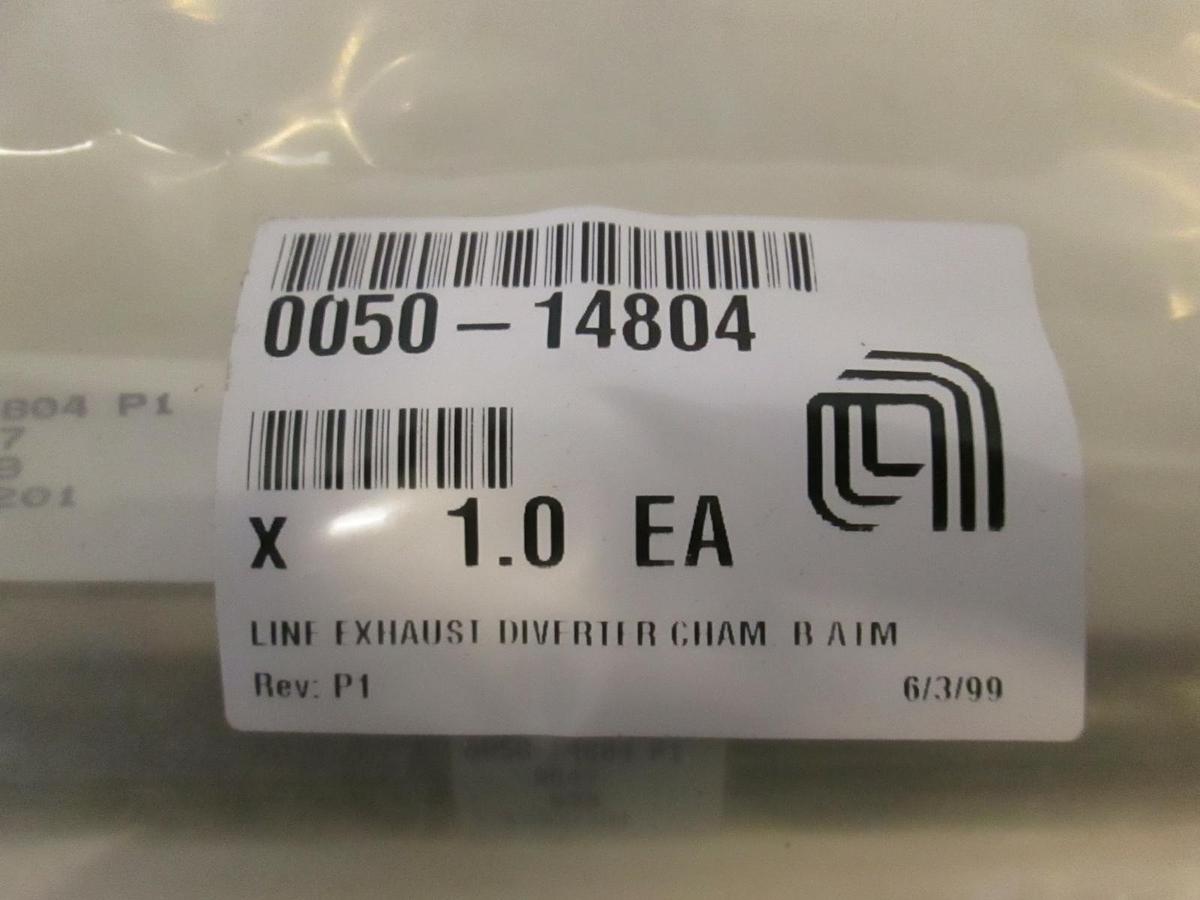 Used AMAT, 0050-14804, Line, Exhaust Diverter Cham B AIM, New