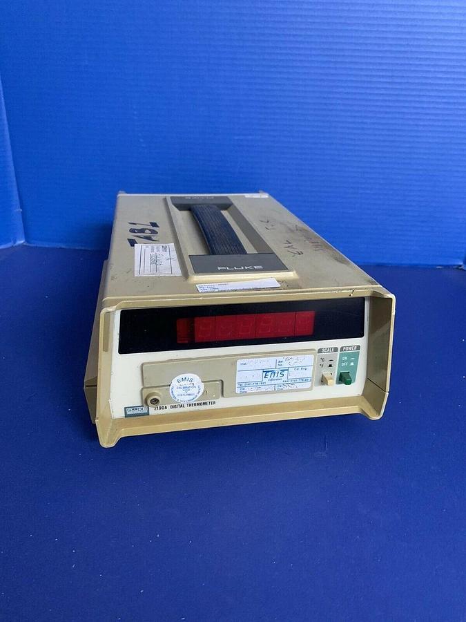 Used Fluke 2190A Digital Thermometer, Used