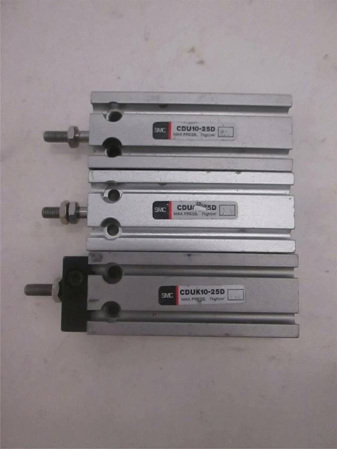 Used SMC, Slide Table, CDUK10-25D, Used, Lot of 3