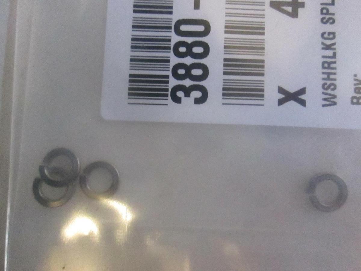 AMAT, 3880-01024, WSHR LKG SPLIT #8 .2930D X .174ID X .040THK SST, New, Lot of 4