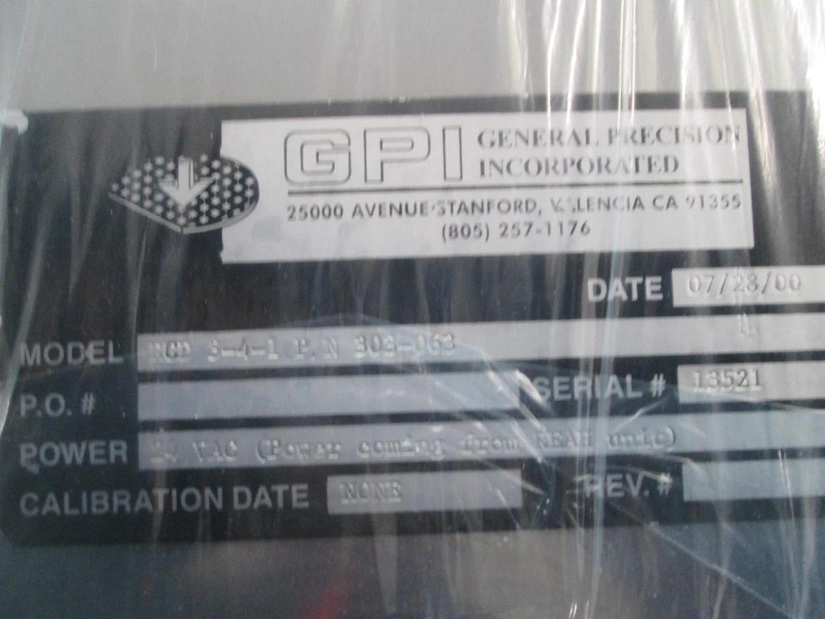 GPI, Remote Control Display, RCD-3-4-1, New