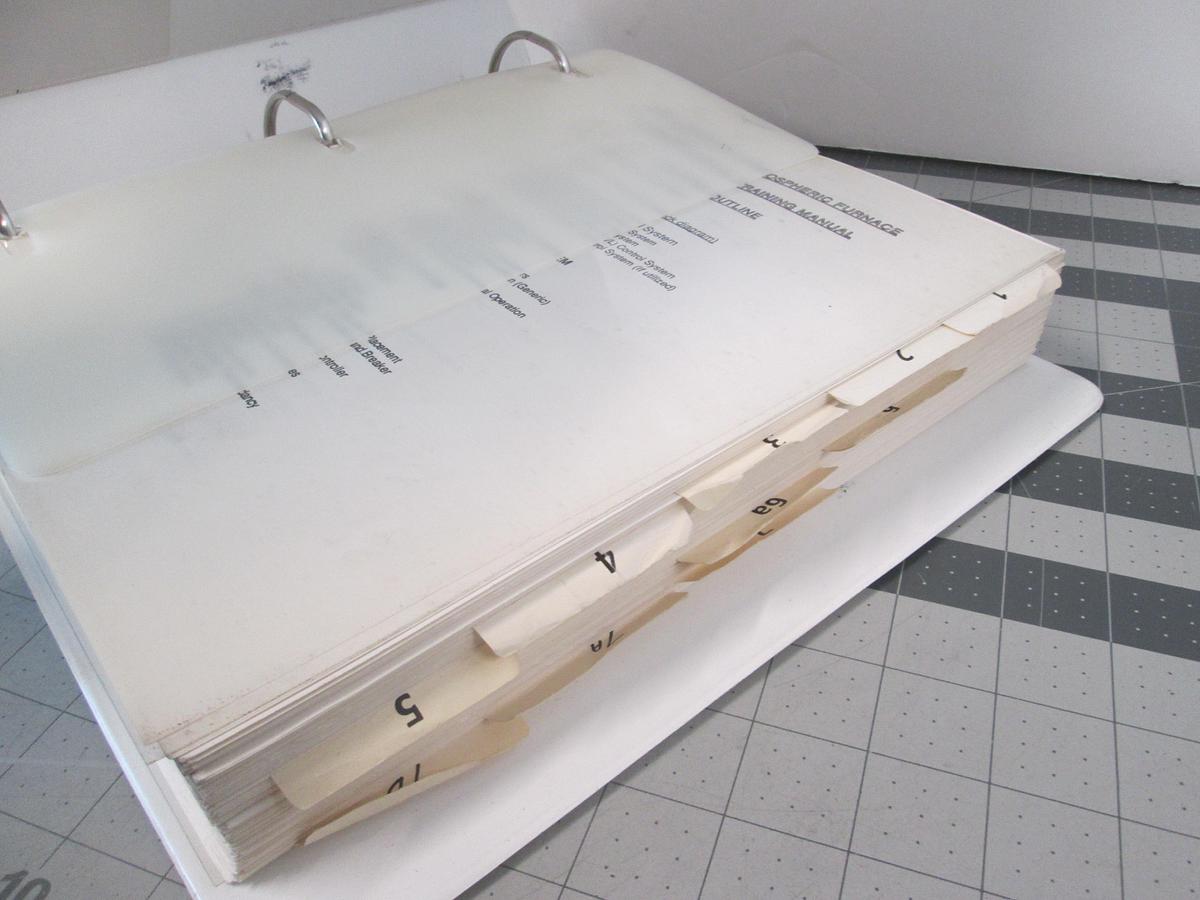Used Varian, TEL Horizontal Atmospheric Furnace, Operations/P.M. Training Manual, Used