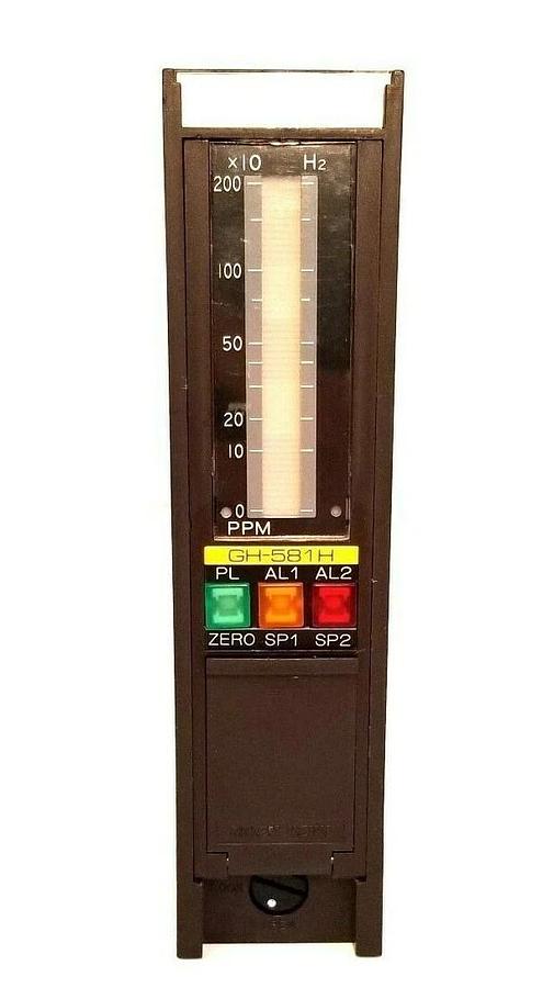 Used Riken Keiki GH-581H Gas Indicator Alarm System , 0-2000ppm, USED