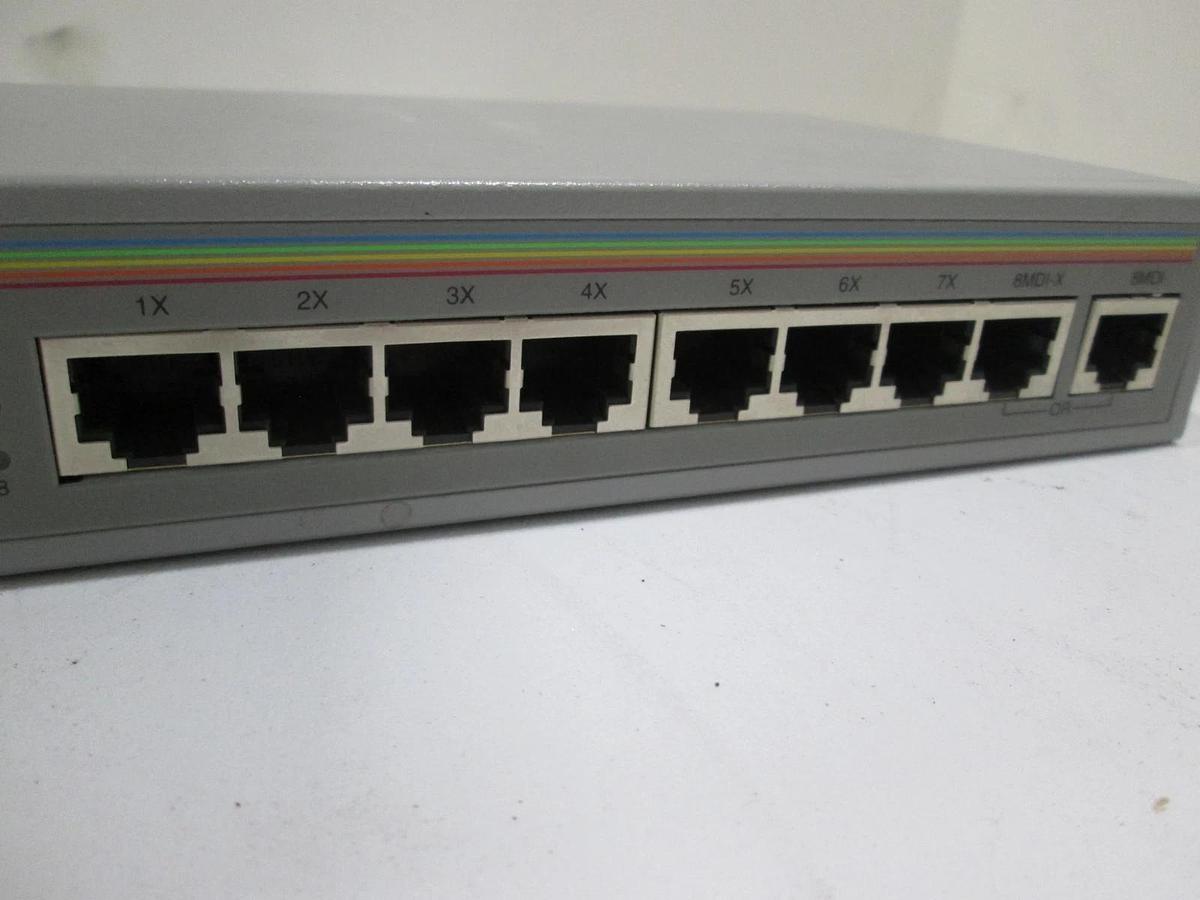 Used Allied Telesyn, FS708, Ethernet Switch, Used