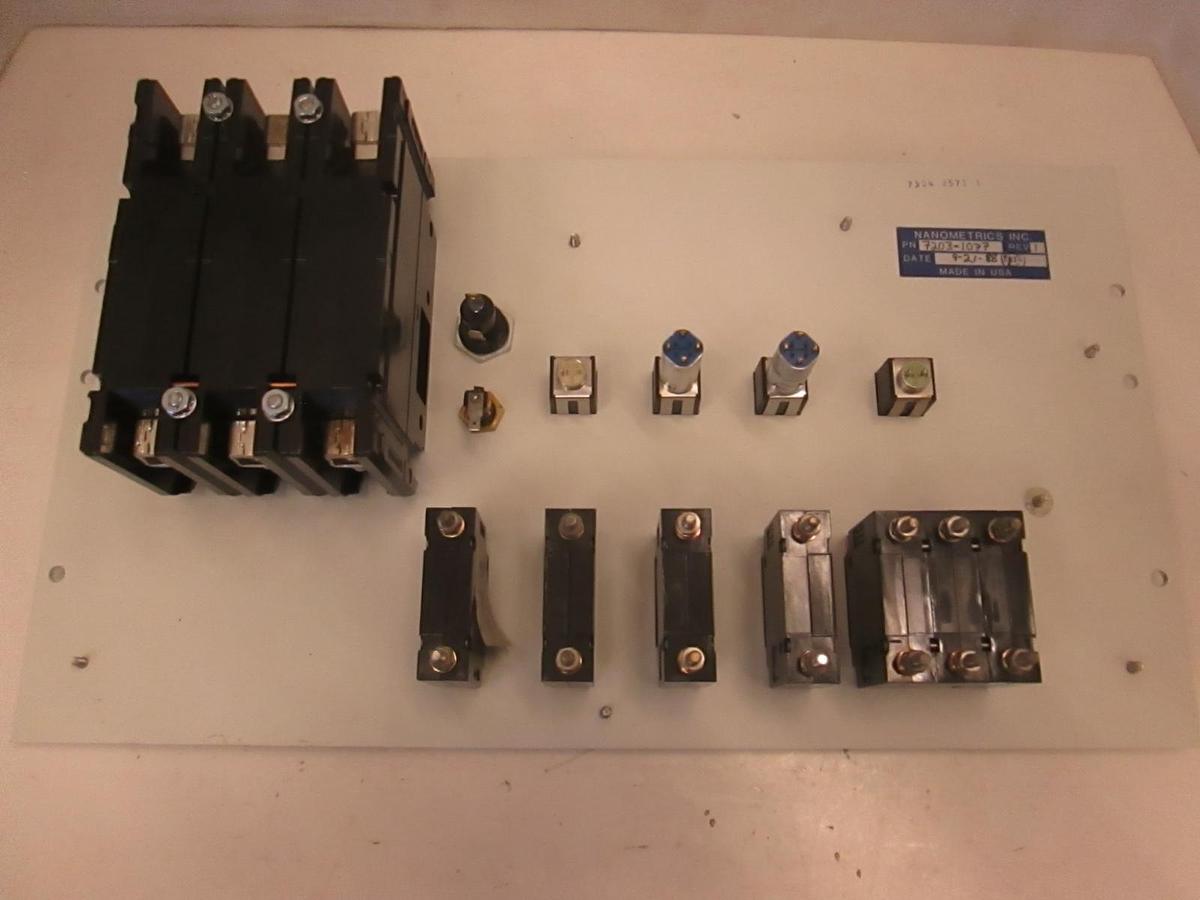 Used Nanometrics, 7203-1077, Control Panel, Used