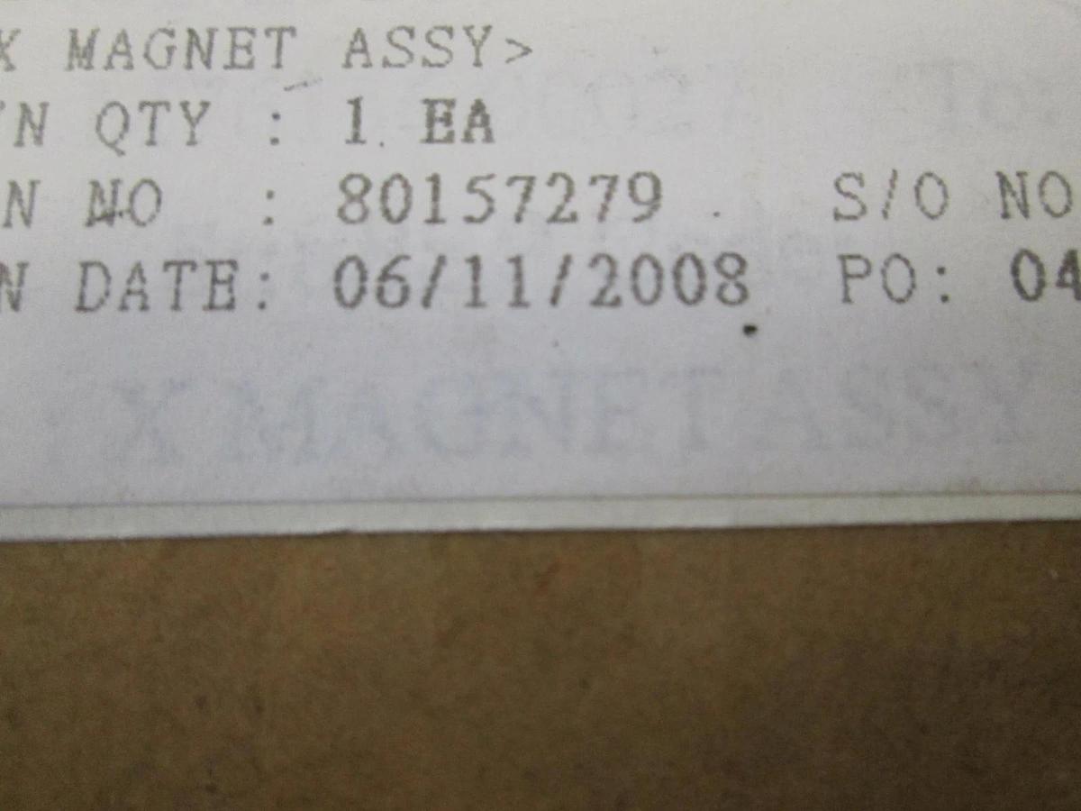 ASM, 01-29609, X Magnet Assy, Used