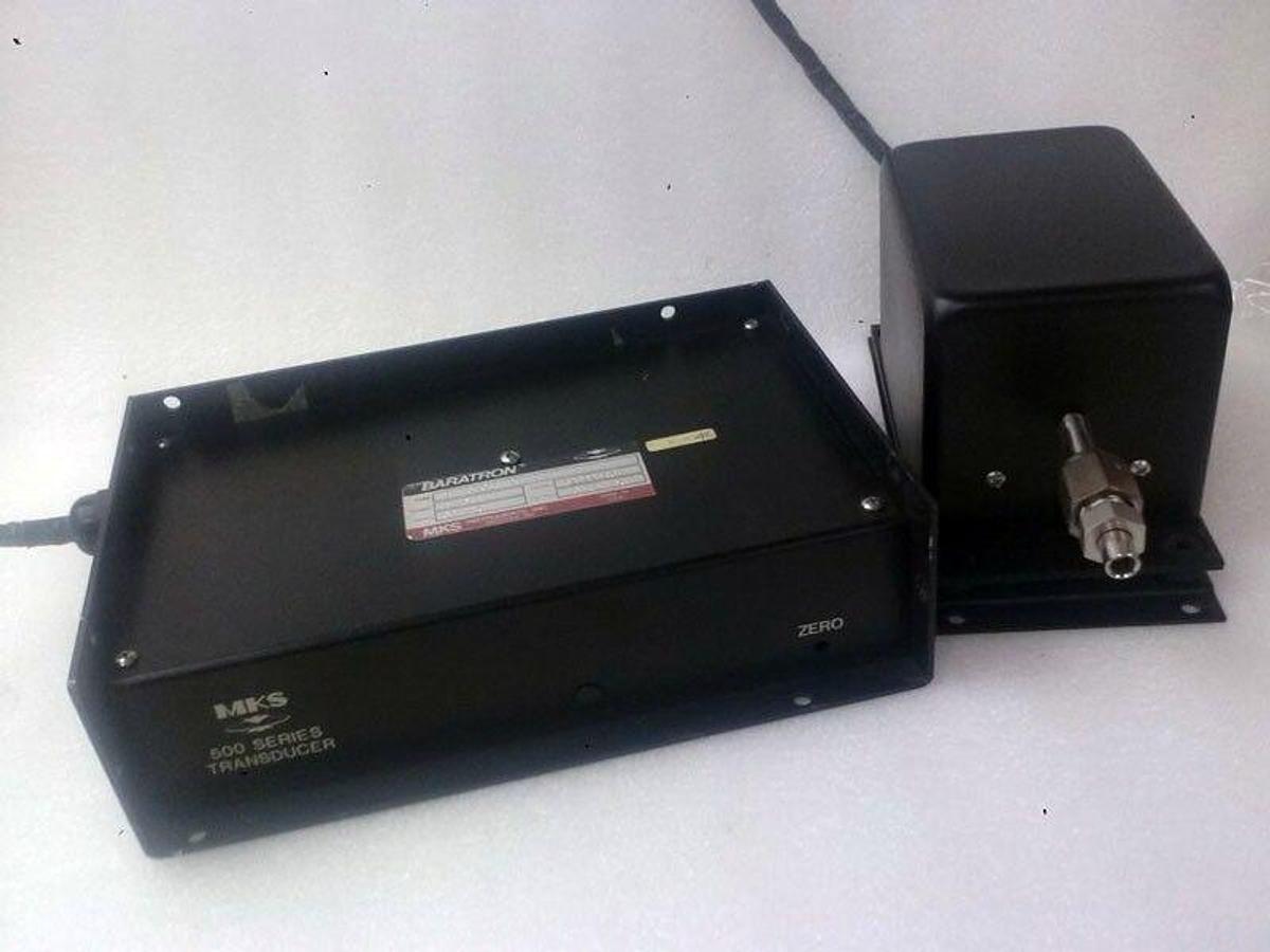 Used MKS Baratron 500 Series Transducer 503AA-00001 30VDC 1Torr, Used