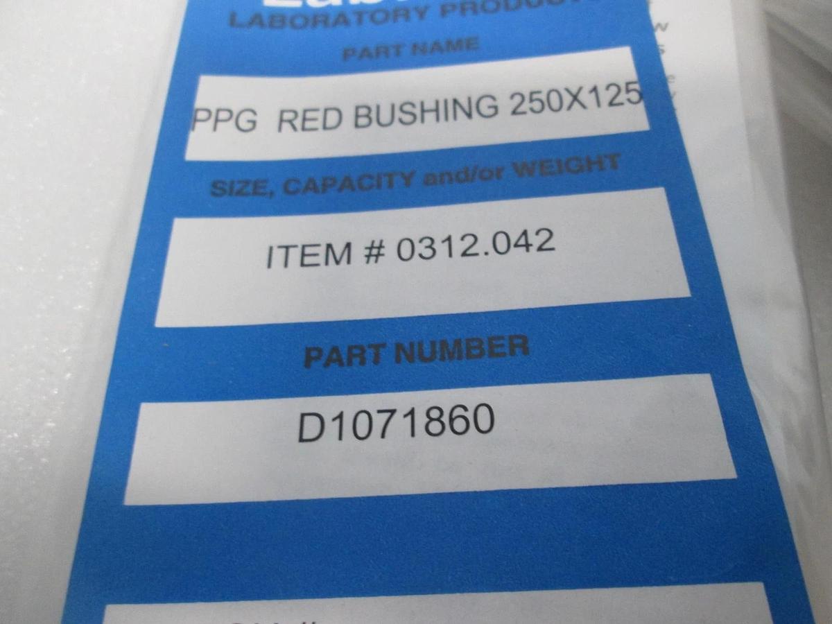 Saint-Gobain, PPG White Bushing 250x125, 206-999-0042, New, Lot of 15