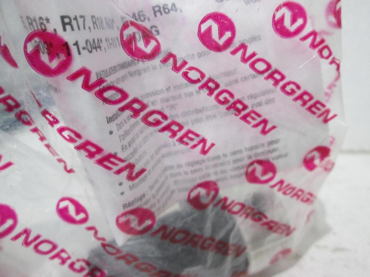 Norgren, R04-100-RGEA, Regulator, 400 PSIG Max In, 50 PSIG Max Out, New